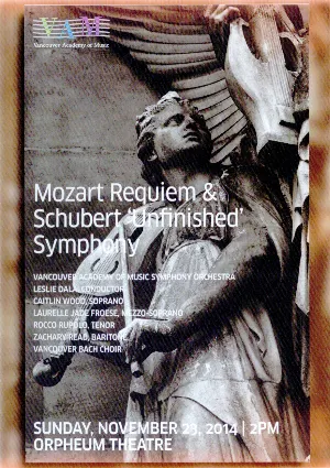 Pochette Mozart Requiem / Schubert 