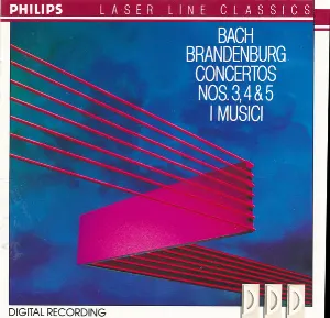 Pochette Brandenburg Concertos Nos. 3, 4 & 5