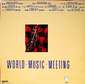 Pochette de World-Music-Meeting de Trilok Gurtu - Karl Berger - Barry Altschul - Charlie Mariano - Peter Kowald