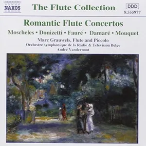 Pochette de Romantic Flute Concertos de André Vandernoot - Marc Grauwels