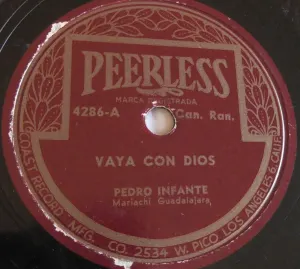 Pochette de Vaya con Dios / Sin futuro de Pedro Infante