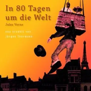 Pochette de In 80 Tagen um die Welt de Jules Verne