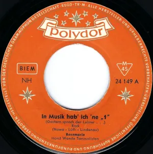 Pochette de In Musik hab' ich 'ne Eins de Mary Roos