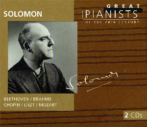 Pochette de Great Pianists of the 20th Century, Volume 92: Solomon de Solomon
