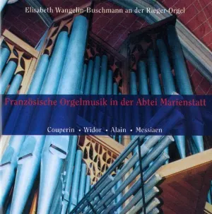 Pochette Französische Orgelmusik in der Abtei Marienstatt