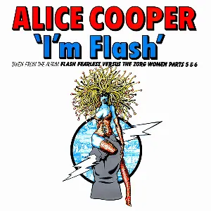 Pochette de I’m Flash / Trapped de Alice Cooper