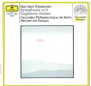 Pochette Symphonie Nr. 4 / Capriccio Italien