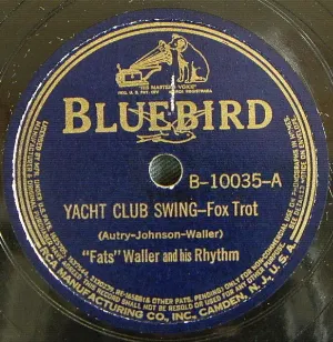 Pochette de Yacht Club Swing / Muskat Ramble de Fats Waller and His Rhythm