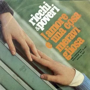 Pochette de L’amore è una cosa meravigliosa de Ricchi e Poveri