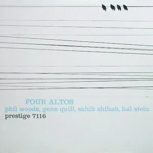 Pochette de Four Altos de Phil Woods