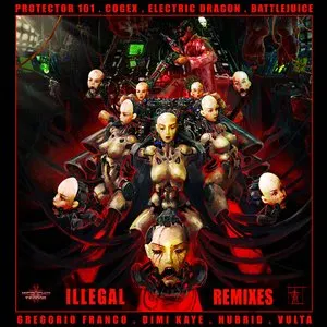 Pochette de Illegal Remixes de Microchip Terror