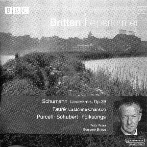 Pochette Schumann: Liederkreis, op. 39 / Fauré: La Bonne Chanson / Purcell / Schubert: Folksongs