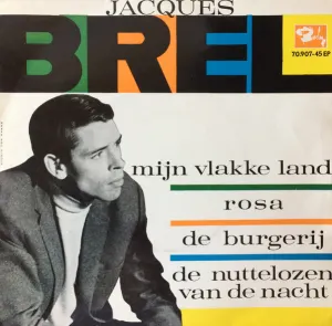 Pochette de Mijn vlakke land de Jacques Brel