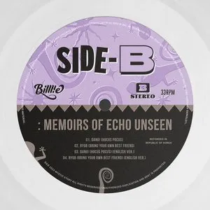 Pochette de side‐B : memoirs of echo unseen de Billlie