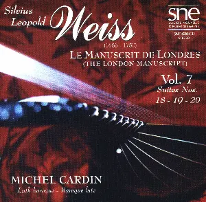 Pochette de Le Manuscrit de Londres, Vol. 7 de Michel Cardin - Sylvius Leopold Weiss