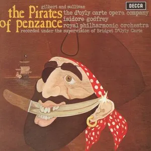 Pochette de the pirates of penzance de The D’Oyly Carte Opera Company