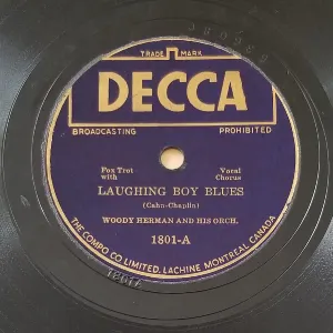 Pochette de Laughing Boy Blues / Twin City Blues de Woody Herman and His Orchestra