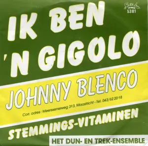 Pochette de Ik ben ’n gigolo de Johnny Blenco