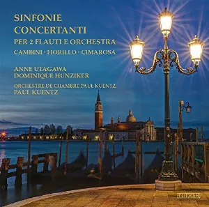 Pochette de Symphonies concertantes pour 2 flûtes et orchestre de Paul Kuentz - Orchestre de Chambre Paul Kuentz - Domenico Cimarosa