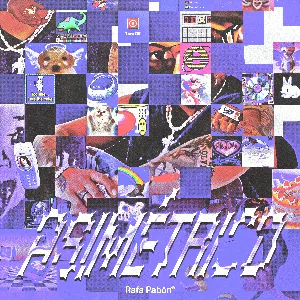 Pochette de Asimétrico de Rafa Pabön