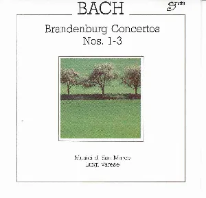 Pochette Brandenburg Concertos Nos. 1-3, BWV 1046-1048