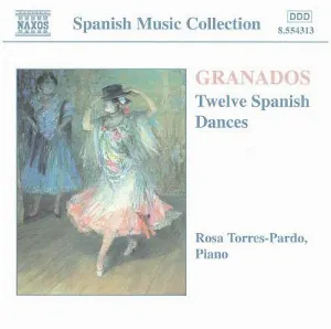 Pochette de 12 danzas españolas de Enrique Granados