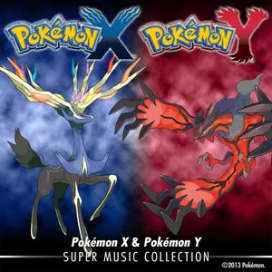 Pochette de Pokémon X & Pokémon Y: Super Music Collection de GAME FREAK
