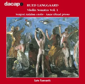 Pochette de Violin Sonatas, Vol. 1 de Rued Langgaard