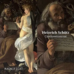Pochette de Cantiones Sacrae de Manfred Cordes - Heinrich Schütz - Weser-Renaissance Bremen