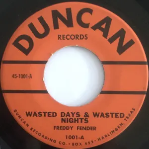 Pochette Wasted Days & Wasted Nights / San Antonia Rock