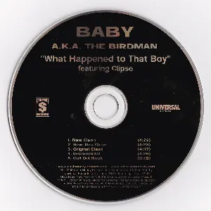 Pochette de What Happened to That Boy de Birdman