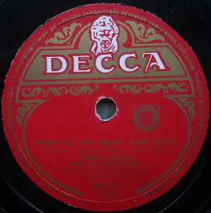 Pochette de With All My Heart and Soul / Oh! Look at Me Now de Tommy Dorsey and His Orchestra