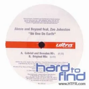 Pochette de No One on Earth de Above & Beyond