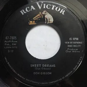 Pochette de Sweet Dreams de Don Gibson