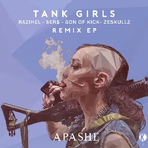 Pochette de Tank Girls Remixes de Apashe