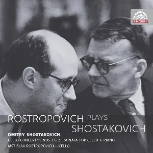 Pochette Rostropovich Plays Shostakovich