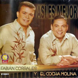 Pochette de Así es mejor de El Cocha Molina - Fabián Corrales