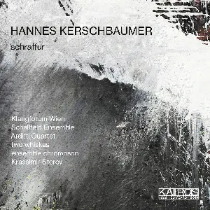 Pochette de schraffur de Klangforum Wien - Arditti Quartet