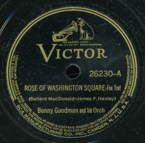 Pochette de Rose of Washington Square / The Siren's Song de Benny Goodman and His Orchestra