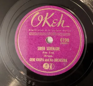 Pochette de Siren Serenade / Don't Cry, Cherie de Gene Krupa and His Orchestra