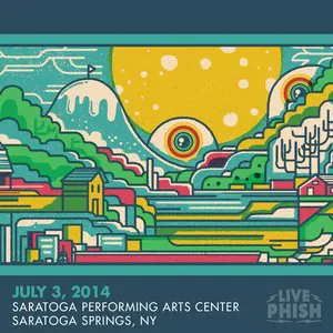 Pochette 2014‐07‐03: Saratoga Performing Arts Center, Saratoga Springs, NY, USA