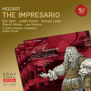 Pochette de The Impresario de André Previn - Sherrill Milnes - Richard Lewis - English Chamber Orchestra - Wolfgang Amadeus Mozart