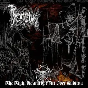 Pochette de The Tight Deathrope Act over Rubicon de Throneum