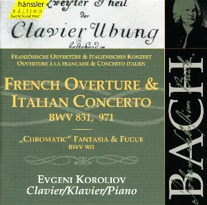 Pochette Französische Ouvertüre & Italienisches Konzert, BWV 831, 971