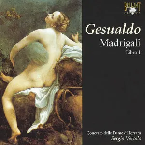 Pochette de Madrigali, Libro I de Sergio Vartolo - Carlo Gesualdo