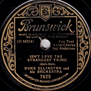 Pochette de Isn't Love the Strangest Thing / (There Is) No Greater Love de Duke Ellington and His Orchestra