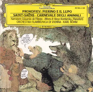Pochette Prokofiev: Pierino ed il lupo / Saint-Saëns: Il carnevale degli animali