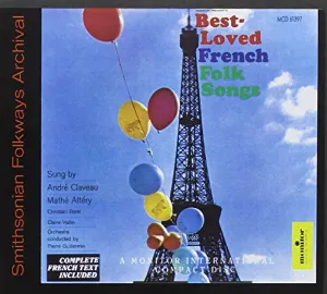 Pochette Best-Loved French Folk Songs