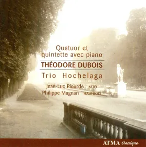 Pochette de Quatuor et Quintette avec piano de Théodore Dubois