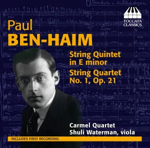 Pochette de Chamber Music For Strings de Paul Ben-Haim